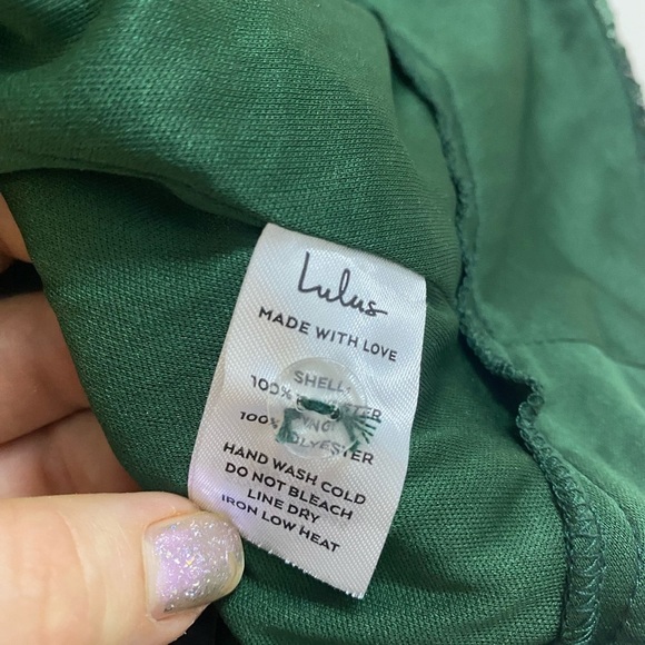 🆕Lulus - Alicia Sequin Ruffled crop top - Picture 10 of 13